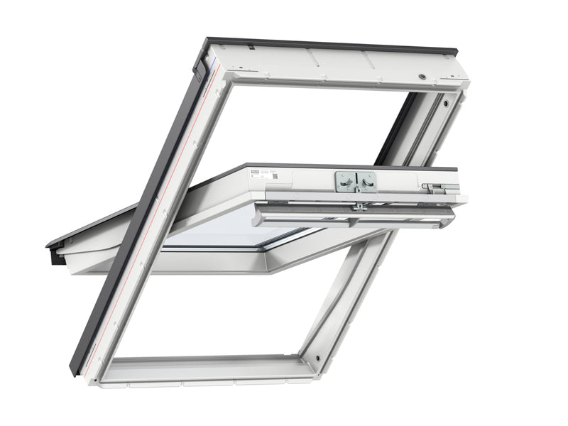 Velux White PU Centre Pivot Roof Window - 78X98CM