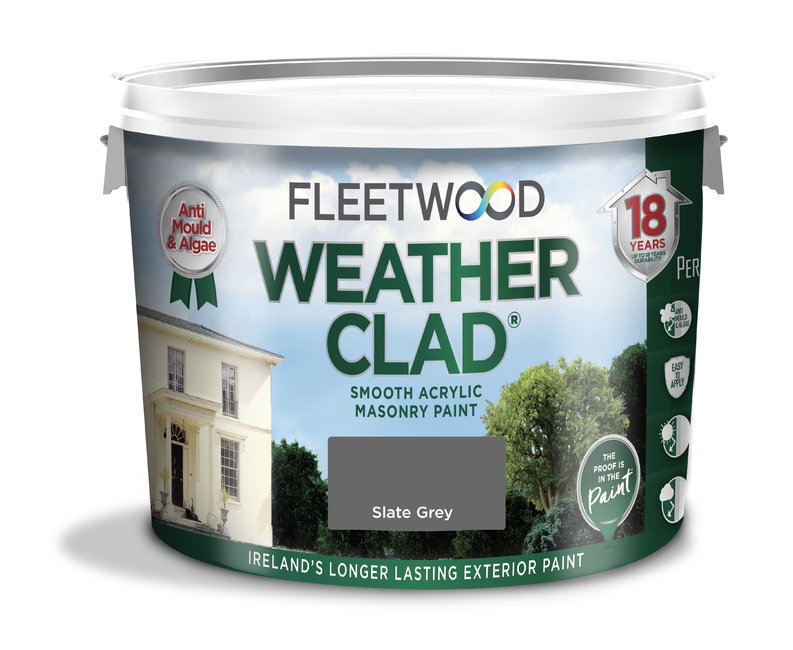 Fleetwood Weather Clad Slate Grey 10Ltr