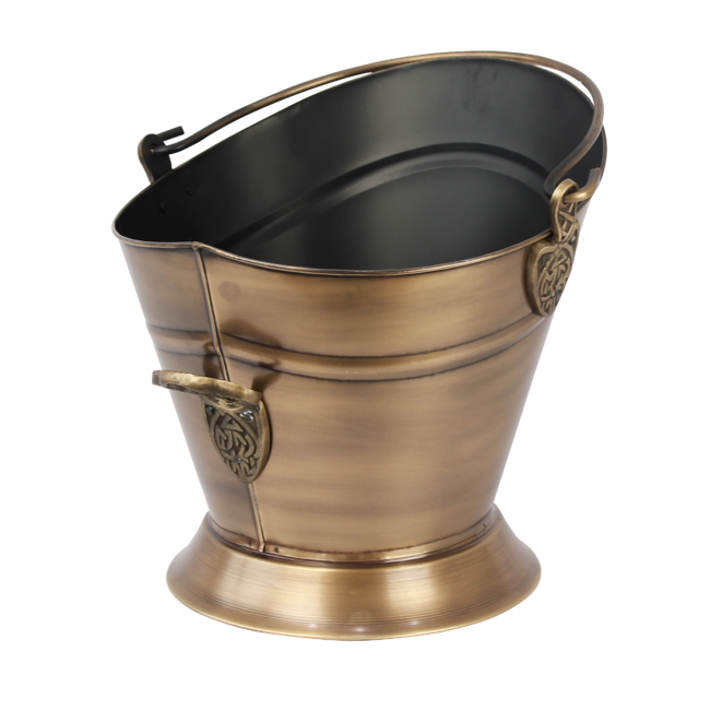 Celtic Antique Brass Waterloo Bucket