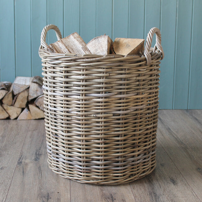 Set of 3 Round Kubu Baskets