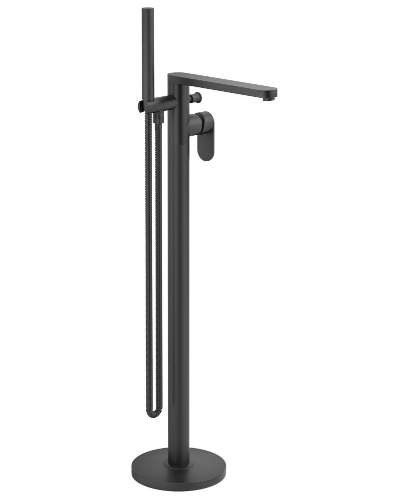 Norfolk Freestanding Bath Shower Mixer Matt Black (UBR0056)
