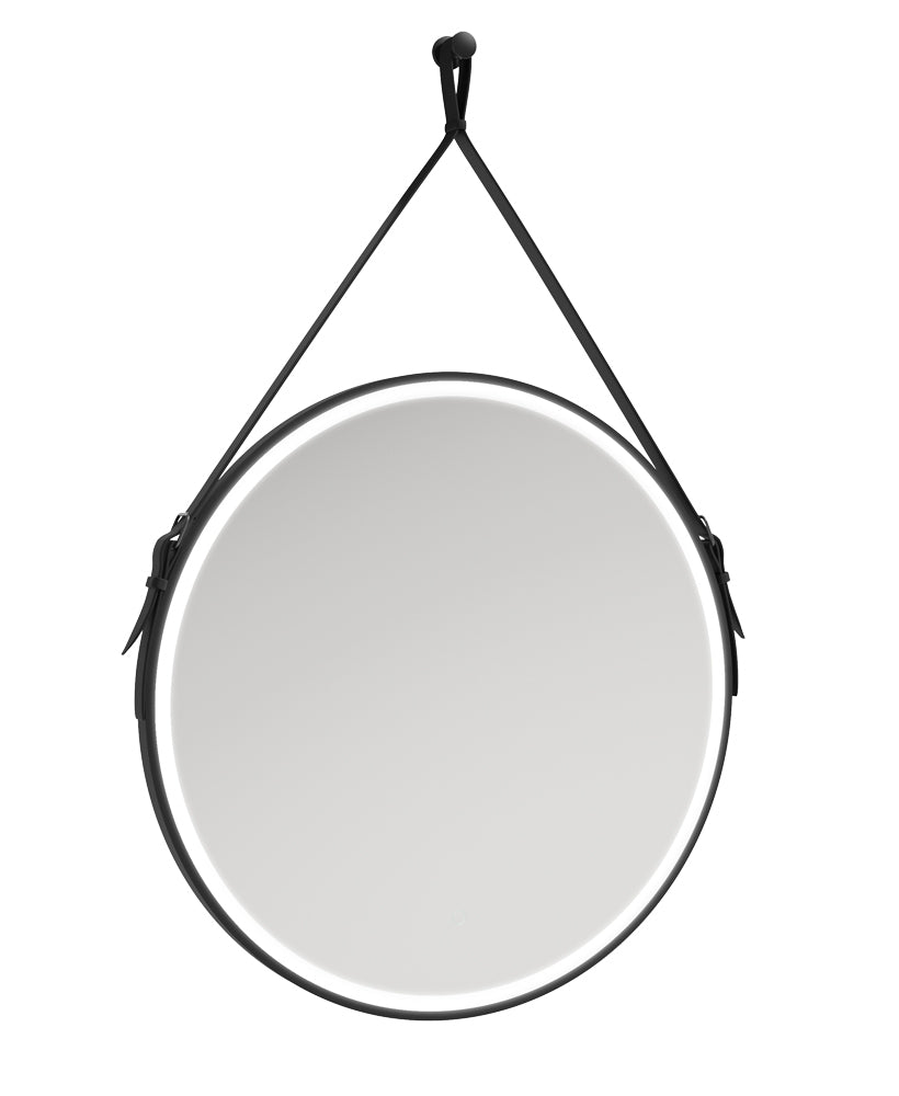 Astrid Style Rope Feature Illuminated Round 800x800mm Mirror (UM0037)