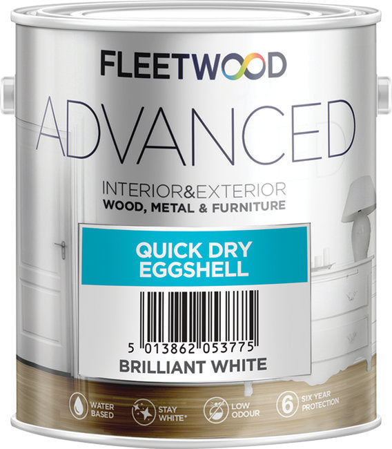 Fleetwood Advanced Eggshell 2.5Ltr – WCBS