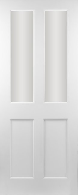 Seadec White Primed Waterford 4Panel Door